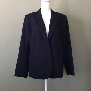 NWT Liz Claiborne Classic navy blazer